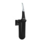 A black toilet brush holder with brush for wall mounting by Diversey Deutschland GmbH & Co. OHG, 1 piece.