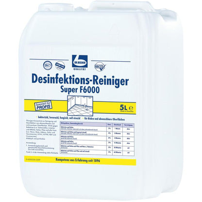Dr. Becher Disinfection cleaner Super F6000