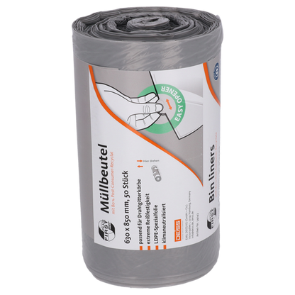 Deiss First Plus PCR garbage bags 80 liters, 34043