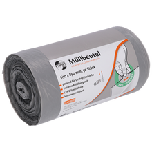 Deiss First Plus PCR garbage bags 80 liters, 34043