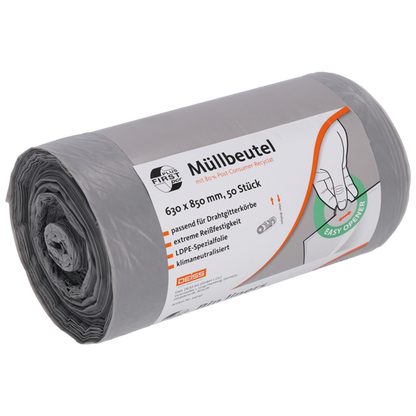 Deiss First Plus PCR garbage bags 80 liters, 34043