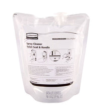A 400 ml refill pouch of Diversey Germany toilet seat cleaner, suitable for RSZ5607, with pre-printed instructions and illustrations for hygienic toilet seats.
