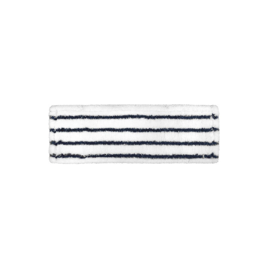 The Arcora excellent abrasive mop 50 cm nan from Arcora International GmbH is a rectangular white cleaning pad with horizontal black stripes, perfect as a cleaning mop, and features nanotechnology for excellent cleaning.