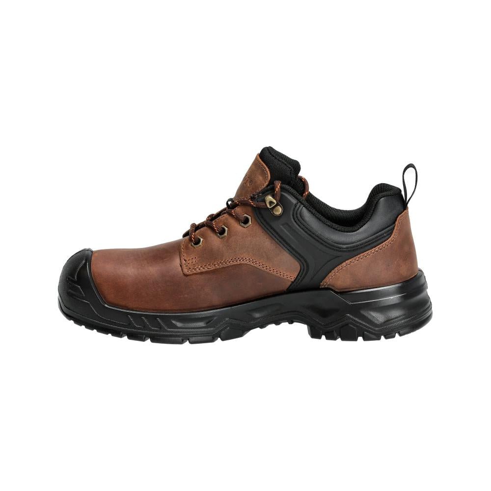 Safety shoes S3S, laces safety shoes S3S, nut brown/black