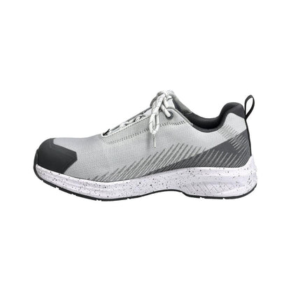 Safety shoes S1PS, laces safety shoes S1PS, white/anthracite grey