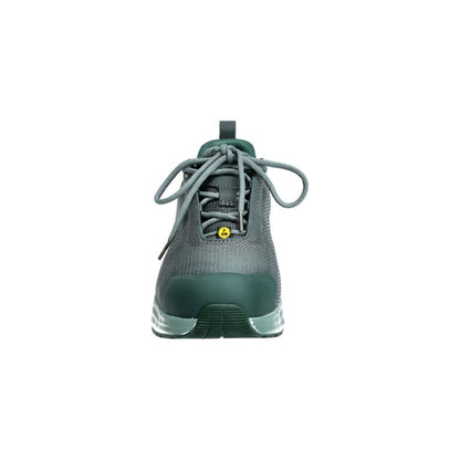 Safety shoes S1PS, laces safety shoes S1PS, forest green