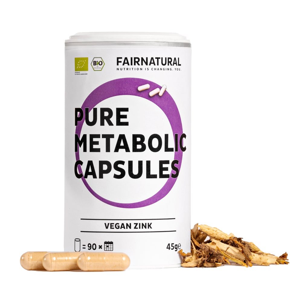 Organic zinc capsules