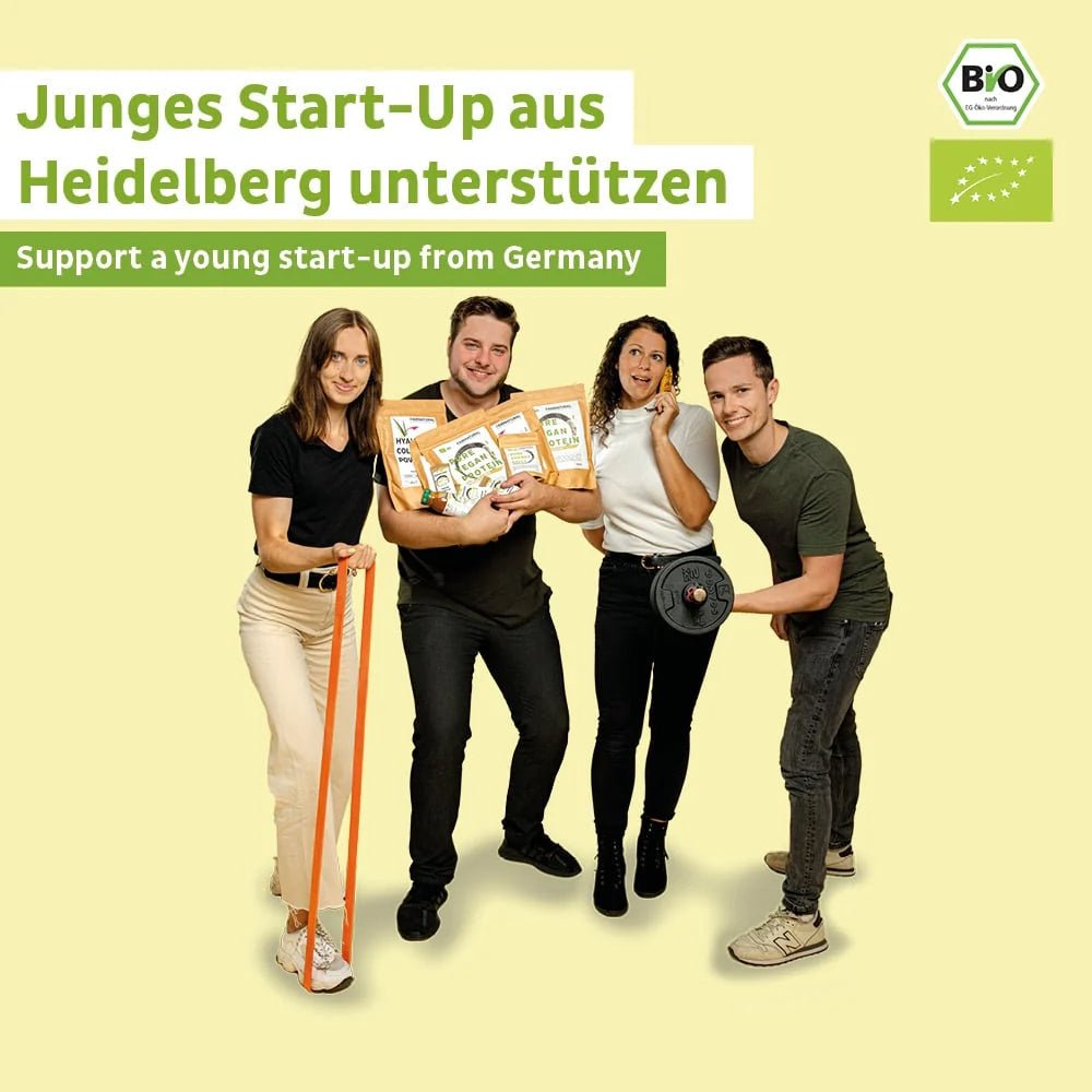 Organic vegan protein powder vanilla without soy
