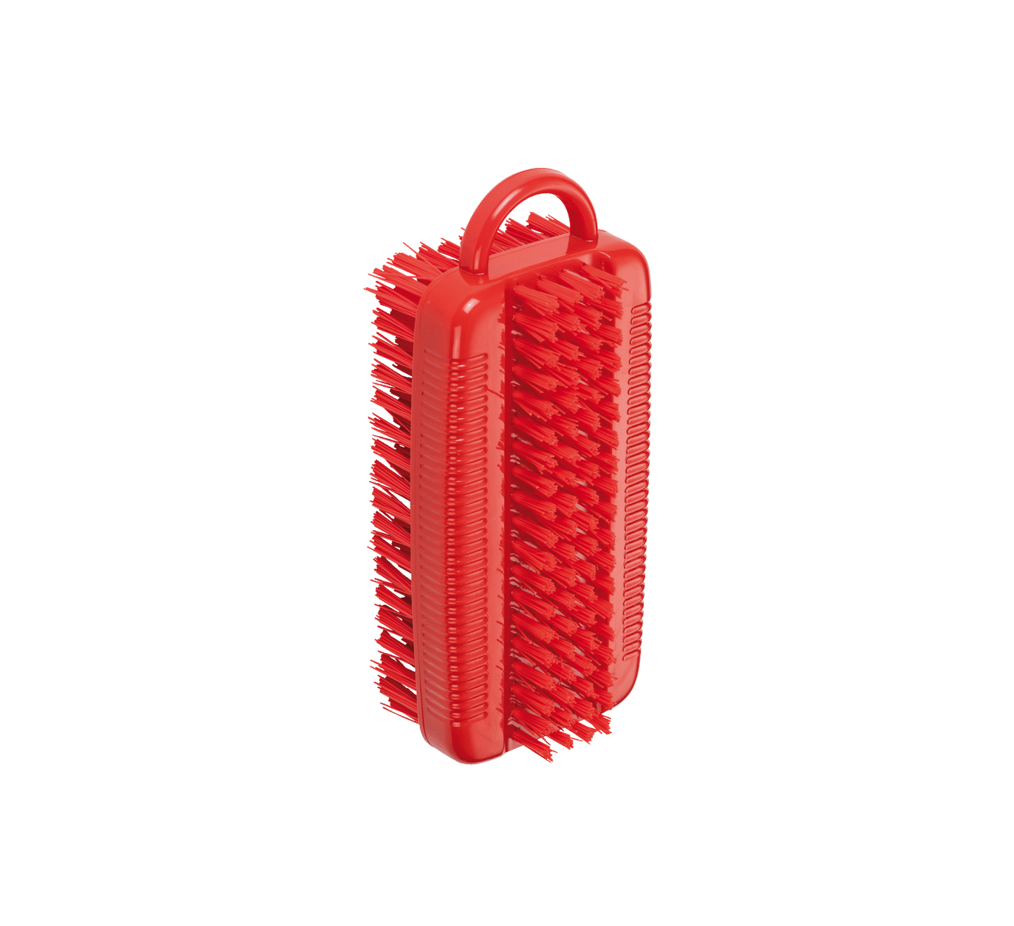 Haug Nail Brush Double PBT ø0.35 mm Medium/Hard 110x32x50 mm Red