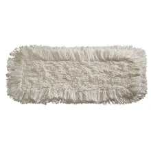 Der WISCHBEZUG SUPER-FRANSENMOPP 500MM der Haug Bürsten KG aus 50% Polyester/50% Baumwolle ist mit dicken Fransenfasern für eine effektive Bodenreinigung ausgestattet und wird auf einem einfarbig weißen Hintergrund gezeigt.