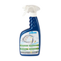 The blue spray bottle from Johannes Kiehl KG Kiehl insect remover with a white trigger and multilingual label, featuring a car window, offers effective insect protection for your vehicle.