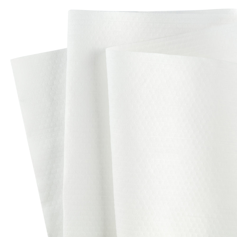 The WypAll® X70 PowerClean large roll from Kimberly-Clark GmbH offers 870 white cloths with a fine diamond texture - ideal for industrial cleaning.