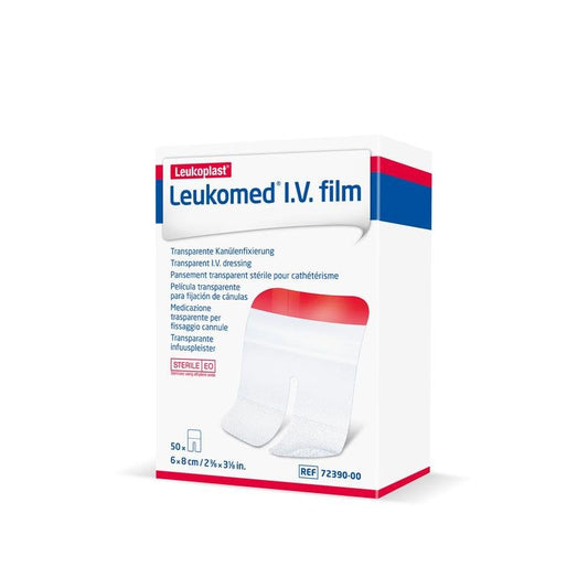 Leukomed I.V. film, sterile cannula fixation