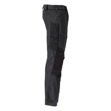 Trousers with knee pockets trousers, black