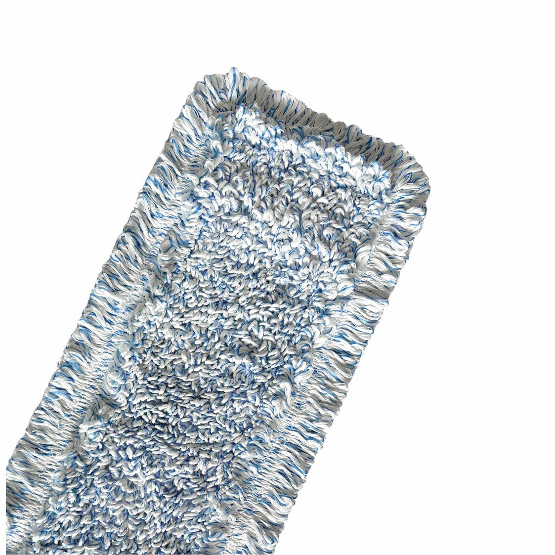The Arcora International GmbH discontinued item: Arcora medical blue 50 cm nan mop head with thick, twisted white and blue fibers for optimal cleaning in hygienic and medical areas. Delivered as 1 pack in a box.