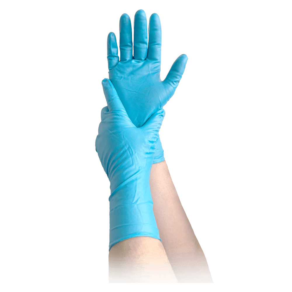 MaiMed-ChemGuard, non-sterile, powder-free nitrile full protection glove, 50 pieces/box