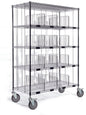 Novocal sorting control car material: precision steel, nickel -plated and high -gloss chrome -plated 4 corner post | Pack (1 piece)