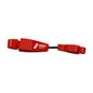 NITRAS clip, plastic, red | Box (500 packs)