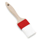 The Nölle Profi Brush stripping brush features white nylon bristles, a wooden handle with a hanging hole, and a plastic ferrule. This high-quality brush from the brand Nölle Profi Brush Bürsten- & Pinseltechnik e.K. is ideal for precise painting work.