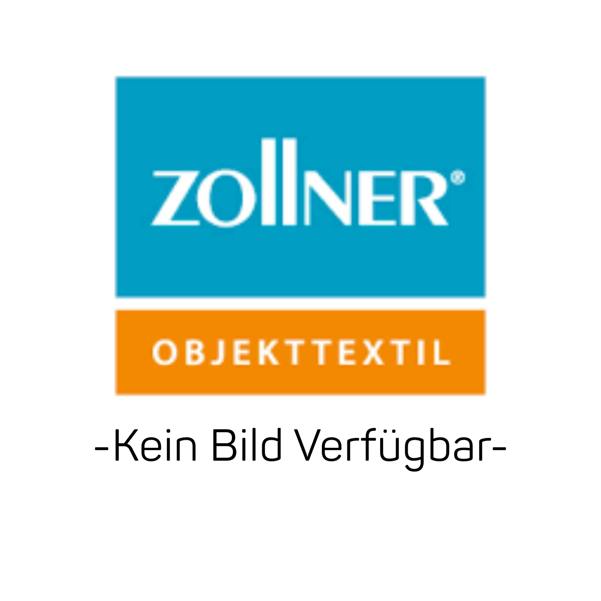 Ein blaues Rechteck mit der Aufschrift "Zollner" in Weiß, darüber ein orangefarbenes Rechteck mit der Aufschrift "Objekttextil" in Weiß. Darunter steht in schwarzer Schrift "-Kein Bild Verfügbar-"-ideal für die Präsentation von Zollner Kasack Frieda-Soft, XXL, 001-weiß von Zollner Objekttextil GmbH.