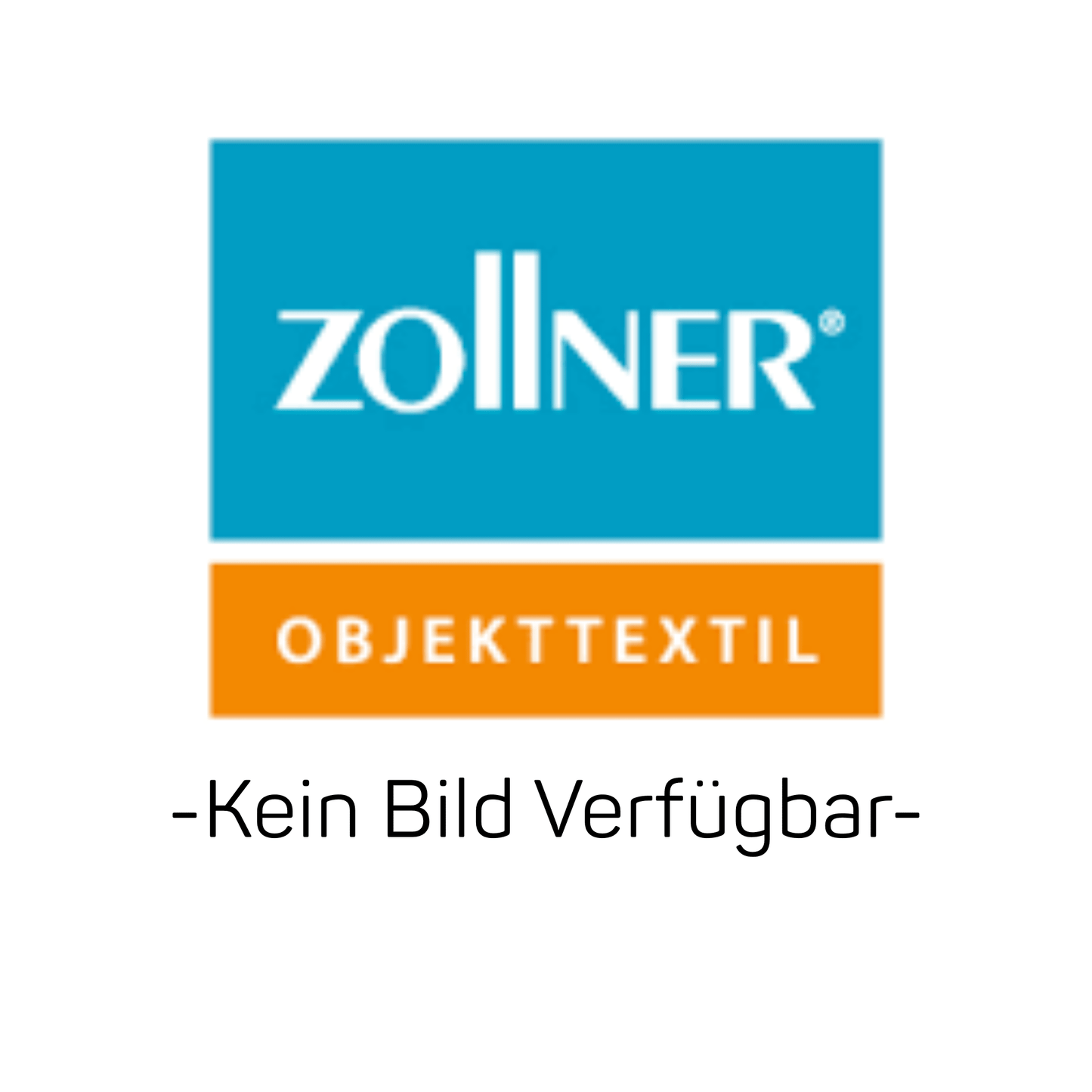 A blue-orange graphic with "Zollner Objekttextil GmbH" and "-No Image Available-" below is not an image for the Zollner Kasack Frieda-Soft, XXXL, 001-white | Package (1 piece), ideal for complementing your collection.