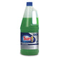 A 1-liter bottle of SUN Professional beer glass cleaner dishwashing liquid from Diversey Deutschland GmbH & Co. OHG features an odorless green liquid, a blue cap, and a blue handle, and presents the brand alongside the image of a glass cleaner.