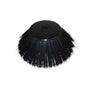 The side brush - Balimat 3300 from Diversey Deutschland GmbH & Co. OHG is a black replacement side brush with stiff bristles for the Balimat 3300. It has a round plastic hub and is depicted on a white background. Package: 1 piece.