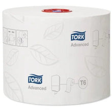 Tork Midi Toilet Paper White | Carton (27 packs)