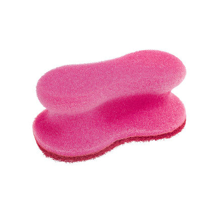 Der Scotch-Brite® Delicate Color Comfort nicht kratzender Reinigungsschwamm von 3M Deutschland GmbH bietet eine doppellagige, pinkfarbene Struktur mit sanfter Oberfläche - ideal zum schonenden Reinigen empfindlicher Flächen. 2 Stück pro Packung.