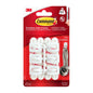 The Command™ Mini Hook, 17006 from 3M Deutschland GmbH, contains six white hooks with adhesive strips for damage-free, drill-free hanging. Removable without residue; delivered in red and white packaging.