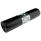 Pictured is a DEISS 25023 garbage bag roll (700x1100 mm, type 100 black, 15 pieces) from EMIL DEISS KG (GmbH + Co.), with a white-green center label, on a light gray background.