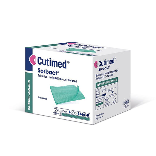 Cutimed Sorbact, Tamponade, Antimicrobial Wound Dressing, Sterile