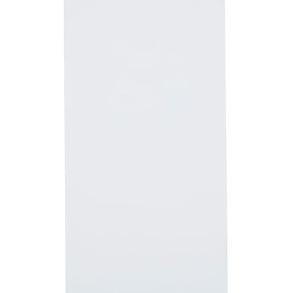 A smooth, vertical white surface - ideal for testing the Scotch® Extremium™ INVISIBLE High-Performance Tape (20 m x 48 mm, 1 roll) from 3M Deutschland GmbH. The lighting is even and the image is centered within a white frame.
