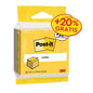 Post-it® Notes Cubes, Ultra Colors, 76mm x 76mm, 20% Free Promotion, 390 Sheets/Pad, 1 Pad/Pack, 100% PEFC, SGSCH-PEFC-COC-110078 | Pack (1 set)
