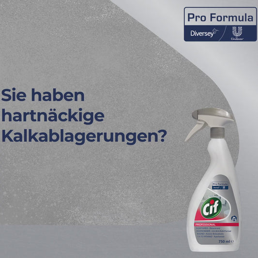 CIF Professional bathroom cleaner, cleaner and descaler | Bottle (750 ml)