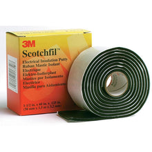 3M™ Scotchfil™ Butyl Rubber Tape, Self-Fusing, Black, 38mm x 1.5m, 3mm | Pack (1 roll)