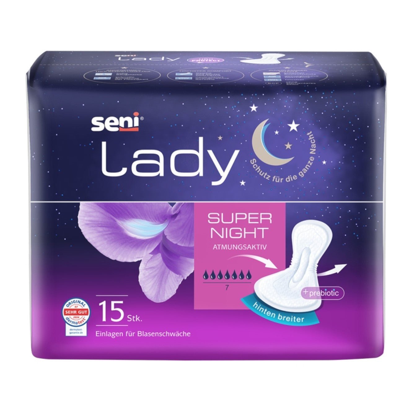 Seni Lady Super Night a15 | Pack (15 pieces)