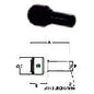 servomat Ersatzteil Einsteck-Reduzier-Verbinder 6 mm - 4 mm – Teilenr. JGPM060604E