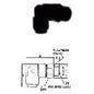servomat Ersatzteil Winkel-Einschraub-Verbinder 8 mm - 3/8 – Teilenr. JGPM090813E