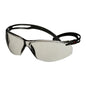 3M™ SecureFit™ 500 Safety Glasses, Black Temples, Scotchgard™ Anti-Fog/Anti-Scratch Coating (K&N), Light Gray Lens Indoor/Outdoor, SF507SGAF-BLK-EU, 20 per pack | Pack (1 piece)
